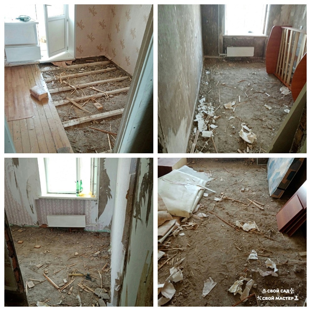 Разнорабочие — Демонтажные работы