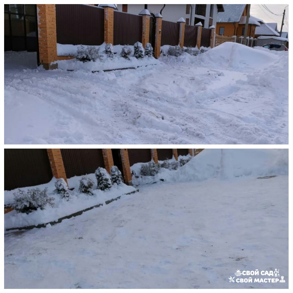 Разнорабочие — Уборка снега/льда