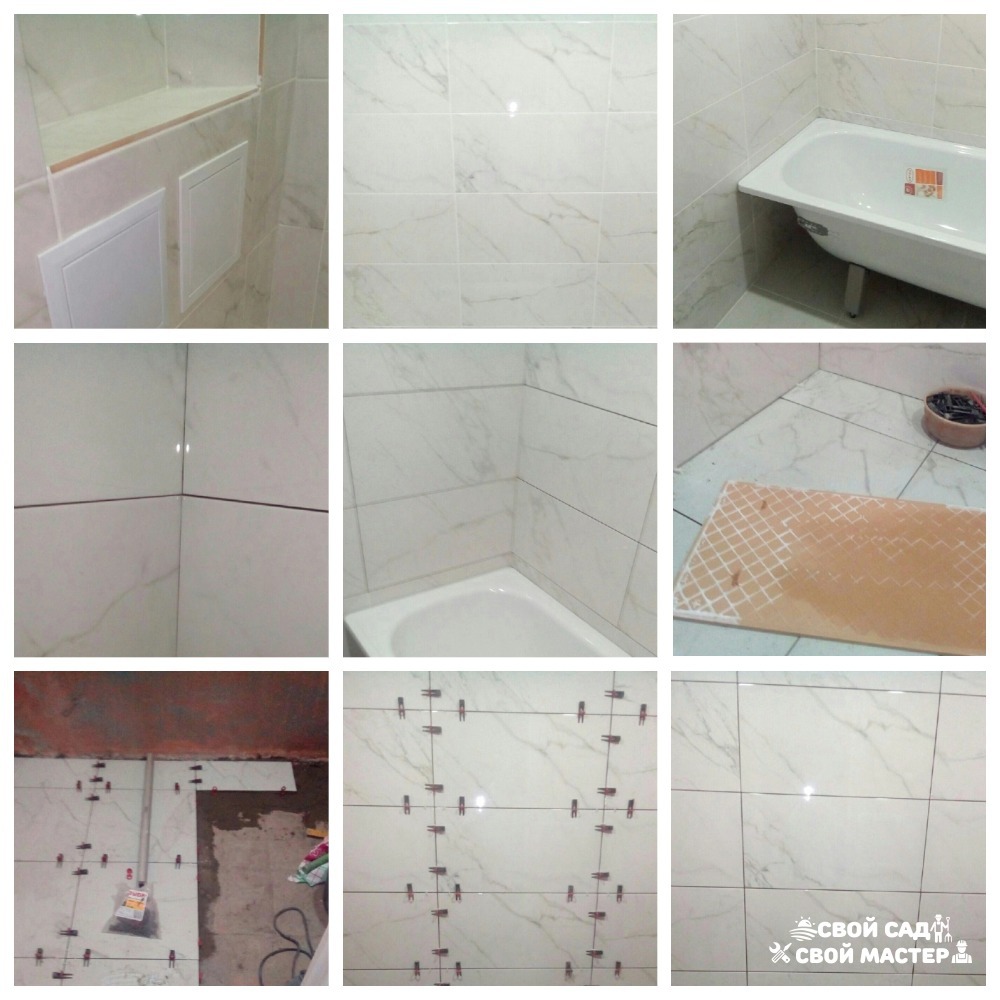 Ремонт и отделка — Укладка плитки